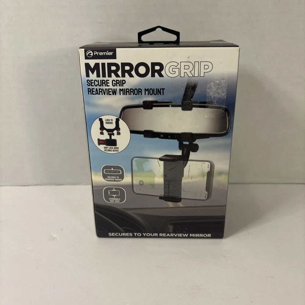 Premier Mirror Xtend Extendable Rearview Mirror Mount PMT17 – New